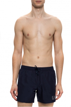 Logo-printed swim shorts, zdjęcie 2 Logo-printed swim shorts od EA7 Emporio Armani